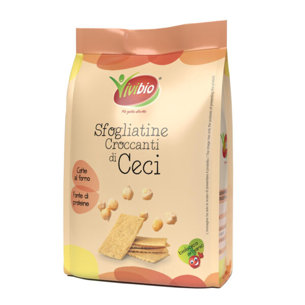 Sfogliatine croccanti di ceci